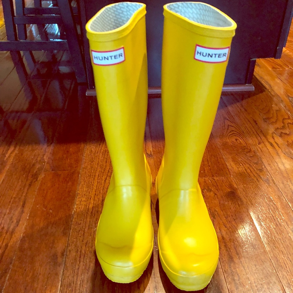 Hunter Original Kids Gloss Boots UK 5, US 7G/6B
